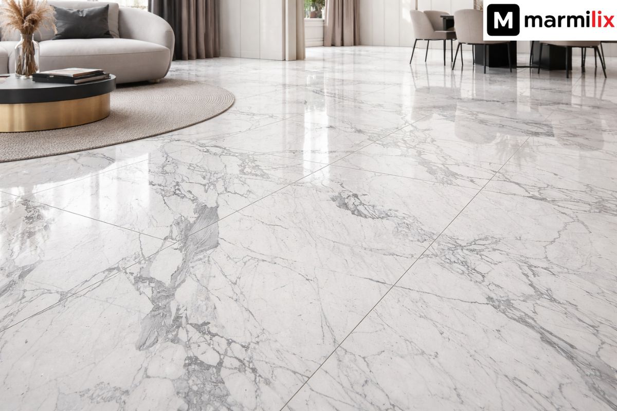 White Statuario Marble for Modern Homes