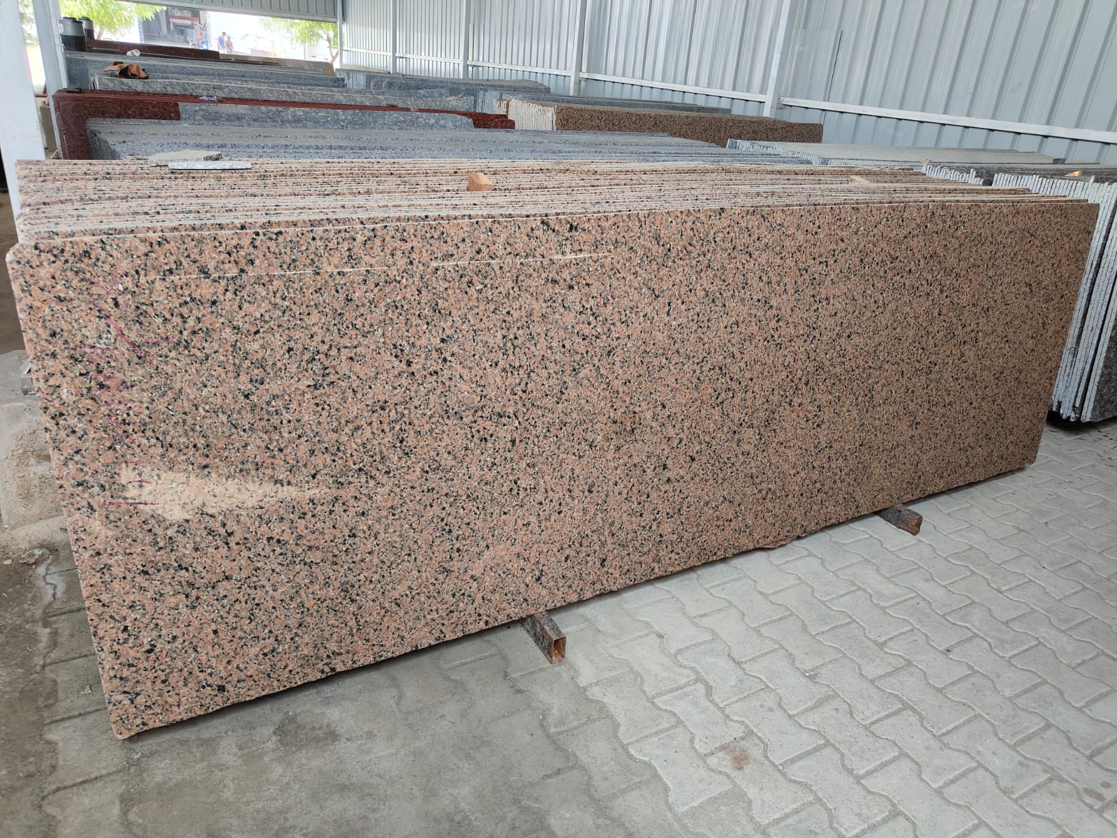 Granite Kitchen Island